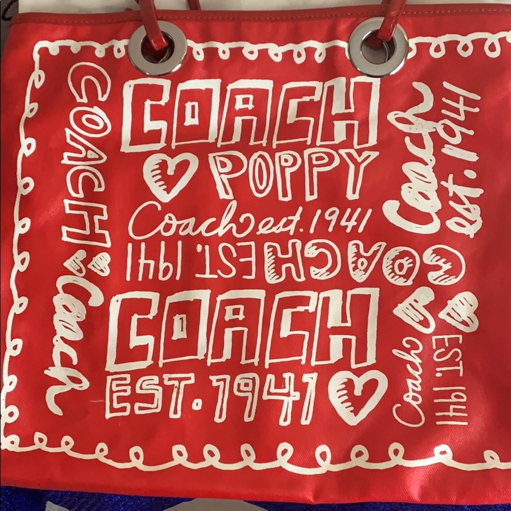 Coach Poppy Tote